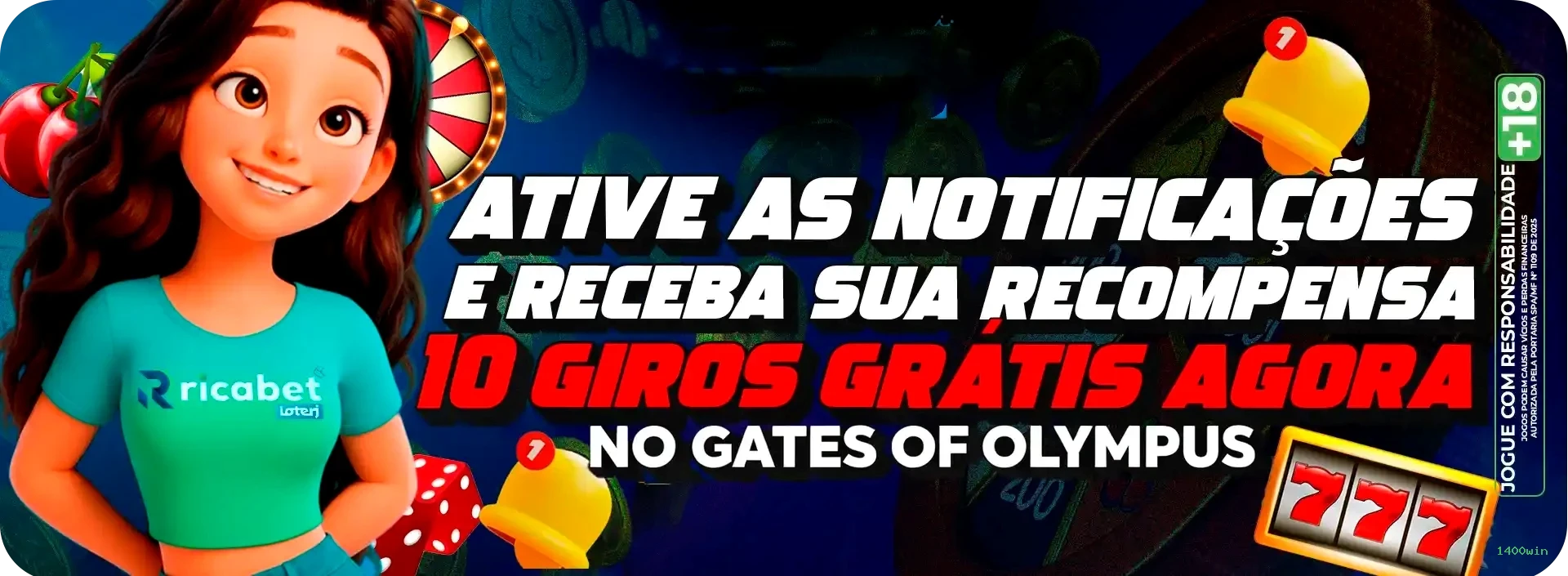 A Magia dos Caça-Níqueis no 1400win